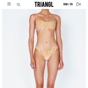 TRIANGL Mica Floral Velvet- SOLD OUT ONLINE!